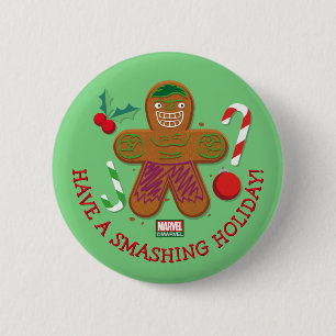 Avengers Seasonal Hulk Cookie Button