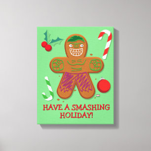 Avengers Seasonal   Hulk Cookie Canvas Print