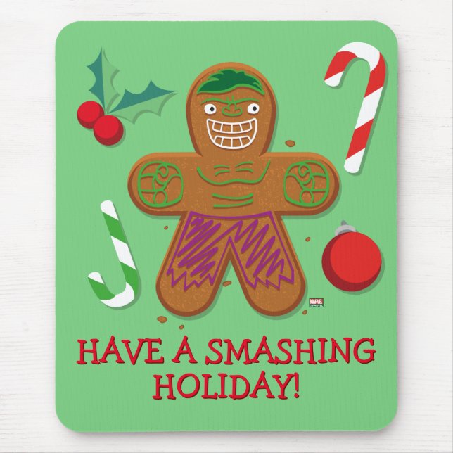 Avengers Seasonal | Hulk Cookie Mouse Pad (Front)