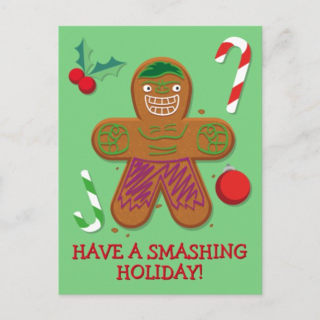 Avengers Seasonal | Hulk Cookie Postcard (Front)