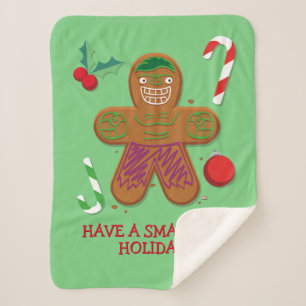 Avengers Seasonal   Hulk Cookie Sherpa Blanket