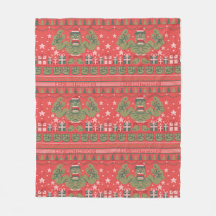 Avengers Seasonal   Hulk Cross-Stitch Gift Pattern Fleece Blanket