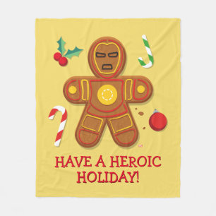 Avengers Seasonal   Iron Man Cookie Fleece Blanket