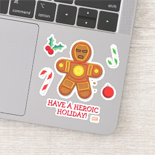 Avengers Seasonal   Iron Man Cookie Sticker