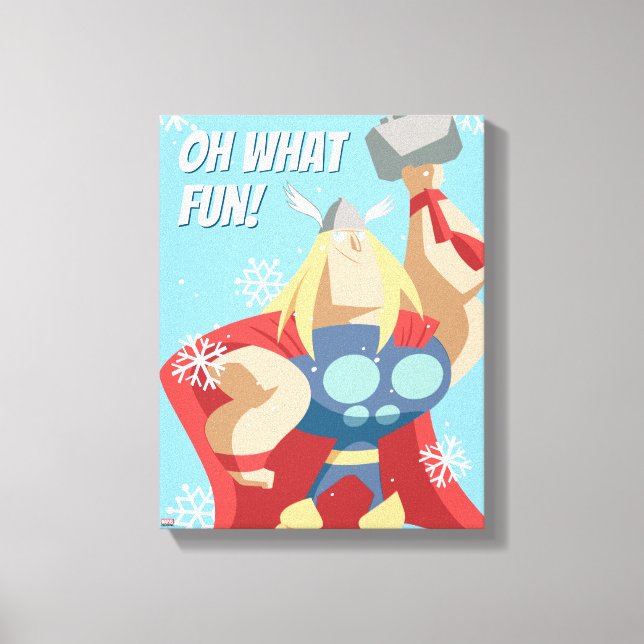 Avengers Seasonal | Thor Canvas Print (Front)
