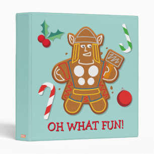 Avengers Seasonal Thor Cookie 3 Ring Binder
