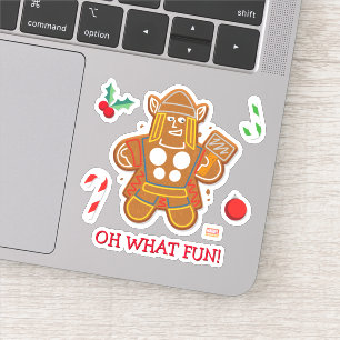 Avengers Seasonal Thor Cookie Sticker