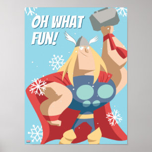 Avengers Seasonal   Thor Poster