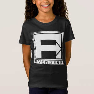 Avengers Square Blocked Avengers Logo T-Shirt