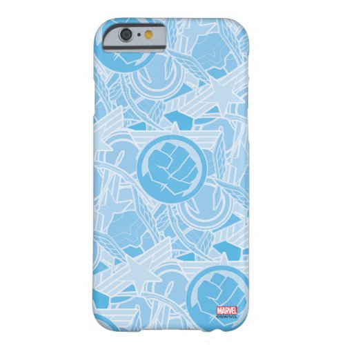Avengers Symbols Pattern Barely There iPhone 6 Case