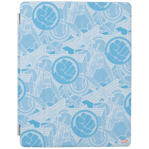 Avengers Symbols Pattern iPad Smart Cover