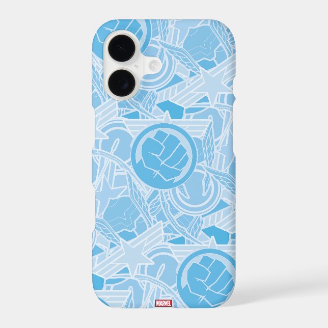 Avengers Symbols Pattern Iphone Case (Back)
