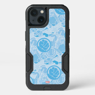 Avengers Symbols Pattern iPhone 13 Case