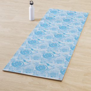 Avengers Symbols Pattern Yoga Mat
