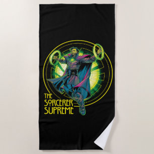Avengers   The Sorcerer Supreme Doctor Strange Beach Towel