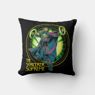 Avengers   The Sorcerer Supreme Doctor Strange Throw Pillow