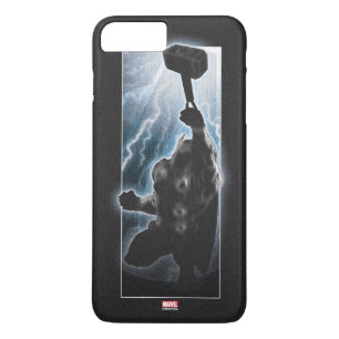 Avengers Thor Character Silhouette iPhone 8 Plus/7 Plus Case