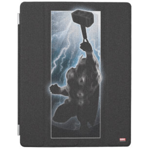 Avengers Thor Character Silhouette iPad Smart Cover