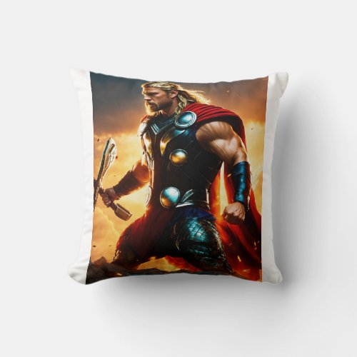 Avengers Urban Mutant Melee Throw Pillow