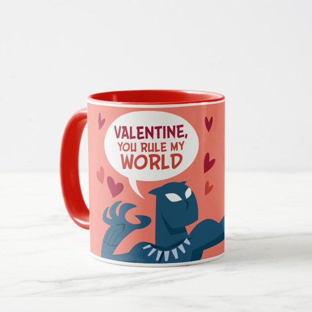 Avengers Valentine's Day | Black Panther: You Rule Mug (Front Left)