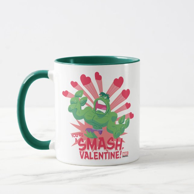 Avengers Valentine's Day | Hulk - You're A Smash Mug (Left)
