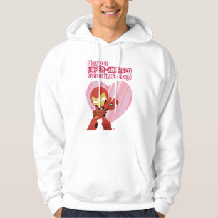 Avengers Valentine's Day Iron Man Super-Charged Hoodie
