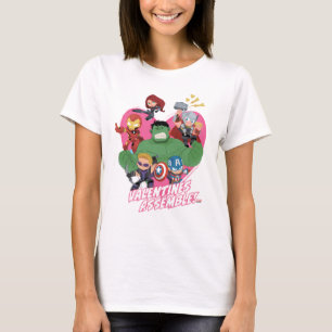 Avengers Valentine's Day   Valentine's Assemble T-Shirt