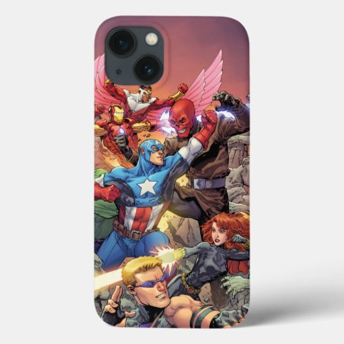 Avengers Versus Red Skull iPhone 13 Case