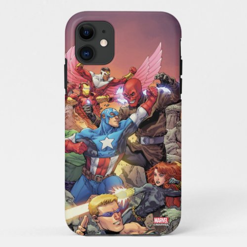 Avengers Versus Red Skull iPhone 11 Case