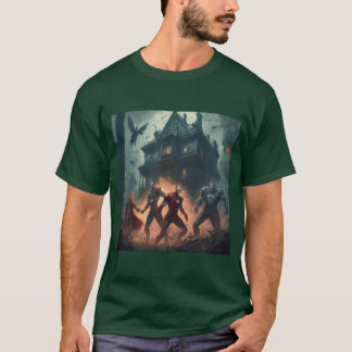 Avengers vs. Ghosts: Battle in the Haunted Mansion T-Shirt