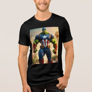 Avengers vs Mutants Urban Showdown T-Shirt Tri-Blend Shirt