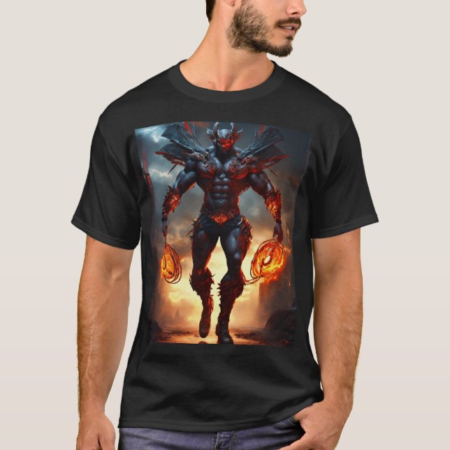 "Avengers vs. Necromancers: Clash in the Necropoli T-Shirt (Front)
