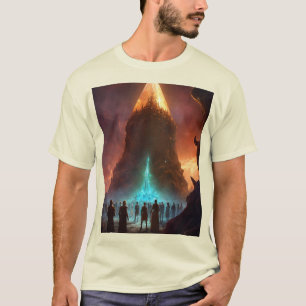 Avengers vs Necromancers in the Haunted Graveyard T-Shirt
