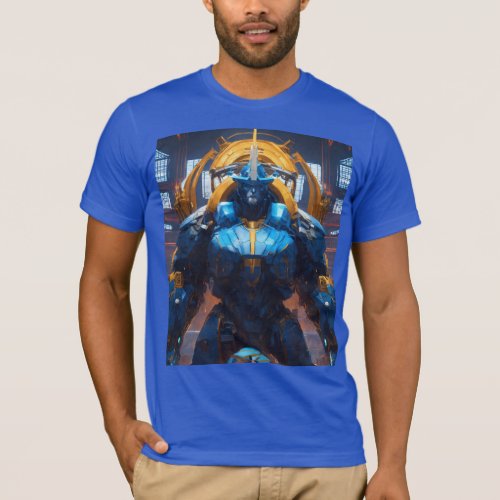 Avengers vs Robots Conquer the Battlefront with  T_Shirt