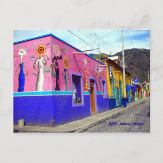 Avenida Colon in Ajijc, Jalisco Mexico Postcard