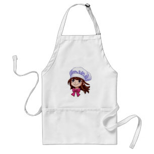 Avental cozinheira menina adult apron
