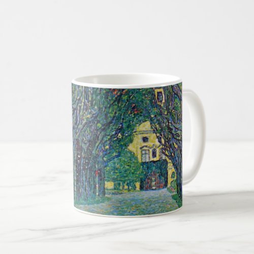 Avenue In Schloss Kammer Park by Gustav Klimt Coffee Mug