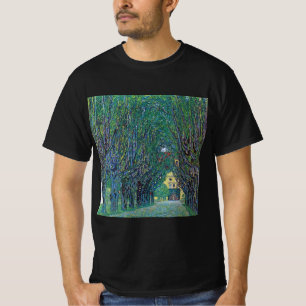 Avenue In Schloss Kammer Park by Gustav Klimt T-Shirt