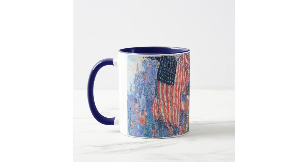 Avenue in the Rain by Frederick Childe Hassam Mug | Zazzle.com