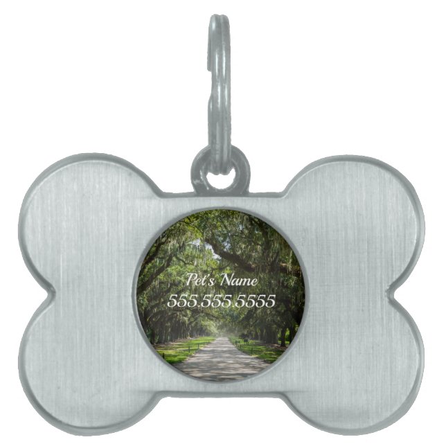Avenue Of Oaks Pet ID Tag (Front)