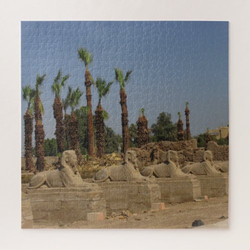 Avenue of Sphinxes _ Ancient Egypt Jigsaw Puzzle