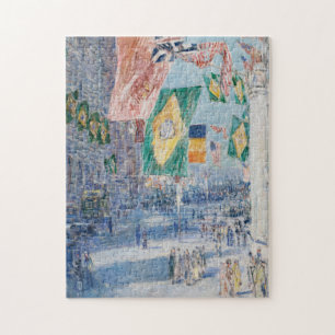 Avenue of the Allies Childe Hassam Jigsaw Puzzle