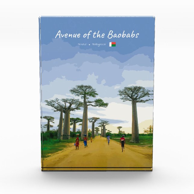 Avenue of the Baobabs, Madagascar - Landscape Acrylic Award (Front)