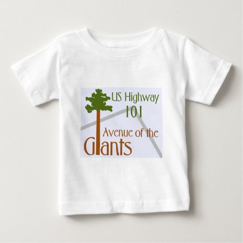 Avenue of the Giants Baby T_Shirt
