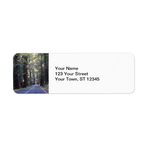 Avenue of the Giants_ Humboldt Redwoods State Park Label