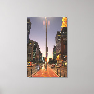 Avenue Paulista - São Paulo Canvas Print