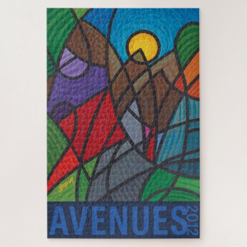AVENUES 2012 text Puzzle by Darin Jones