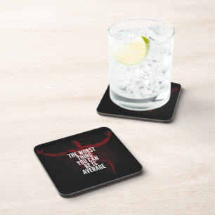 AVERAGE - Bodybuilding Workout Motivational Coaster