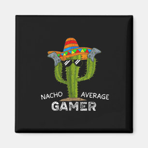 Average Funny Gamer Video Game Lover Gaming Mens W Magnet