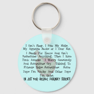 Average Pharmacy Student Gifts Keychain